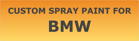 Custom Automotive Touch Up Spray Paint For BMW - Jerzyautopaint.com