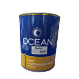 Ocean F975 Light Weight Gold Body Filler with Cream Hardener - 1 US GALLON - Jerzyautopaint.com