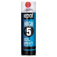 U-Pol HIGH #5 Ready to Use 1K High Build Primer, White/Gray/Beige - Jerzyautopaint.com