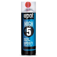 U-Pol HIGH #5 Ready to Use 1K High Build Primer, White/Gray/Beige - Jerzyautopaint.com