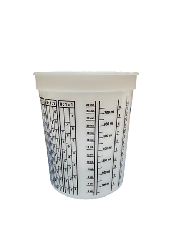 E-Z Mix 1 Quart (32 oz.) Disposable Measuring & Mixing Cups (100 per Case)