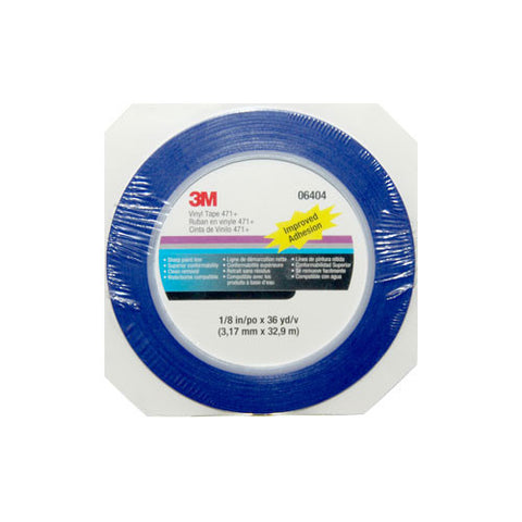 3M™ Vinyl Tape 471+ 6404 1/8 x 36 yd