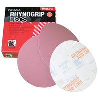 Indasa 620-600 Rhynogrip Redline 6" 600Grit Hook & Loop DA Sandpaper 50 per box - Jerzyautopaint.com