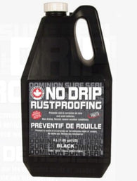 Dominion Rust Preventative Coating No Drip Corrosion Material - Black - Oil Based 4L, ASS512SB4L - Jerzyautopaint.com