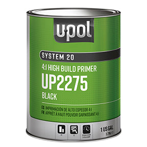 U-Pol System 20 2K HS Primer Black 4-1 mix 5Ltr Kit hardener included U-Pol System 20 2K HS Primer Black 4-1 mix 5Ltr Kit hardener included
