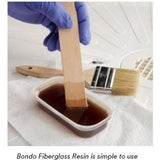 3M 402 Bondo 24 fl OZ Fiberglass Resin W/Hardener - Jerzyautopaint.com