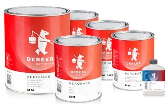 Debeer 500 Series Berobase Mixing Colors - Jerzyautopaint.com