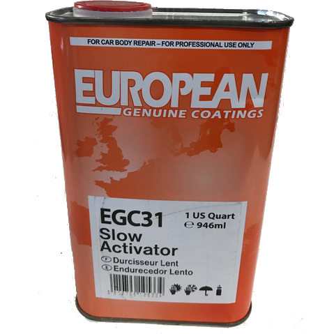 European Genuine Coatings Hardener, Slow/Medium/Fast, EGC31, EGC32, EGC33 - Jerzyautopaint.com