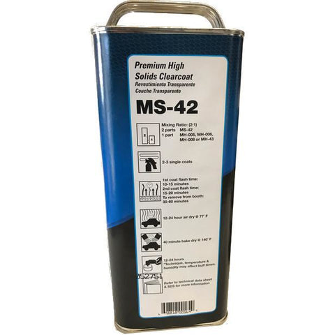 Matrix MS-42 Premium High Solid 2:1 Clearcoat w/ 2Qt Hardeners ...