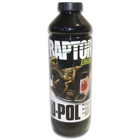U Pol Raptor 820 U-Pol 820 Raptor Bed Liner Black 4L Pack with Free Application Gun ...