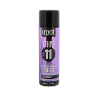 UPOL 0878 Trim #11 High Build Top Coat Satin Black - 450 ml Aerosol - Jerzyautopaint.com